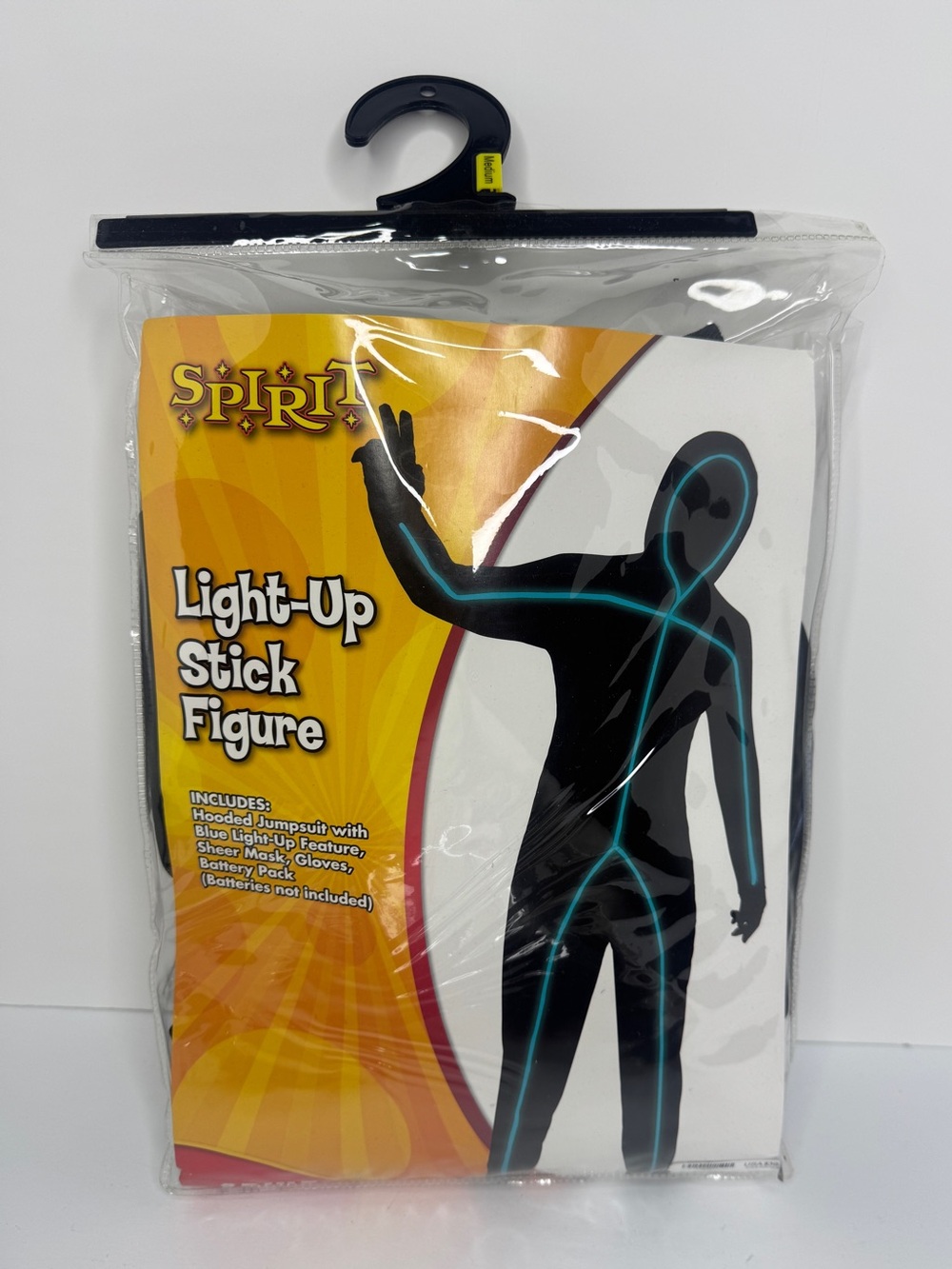Spirit Light-Up Stick Figure Costume - Size Medium